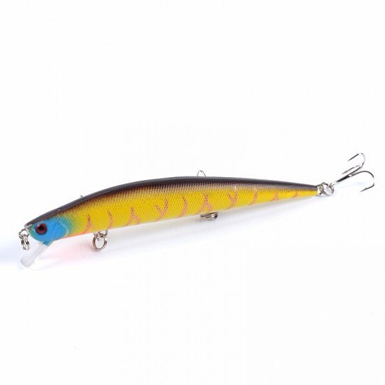 6x Popper Minnow 12.5cm Fishing Lure Lures Surface Tackle Fresh Saltwater