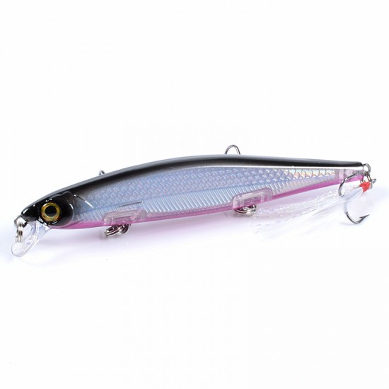 7x Popper Minnow 11cm Fishing Lure Lures Surface Tackle Fresh Saltwater