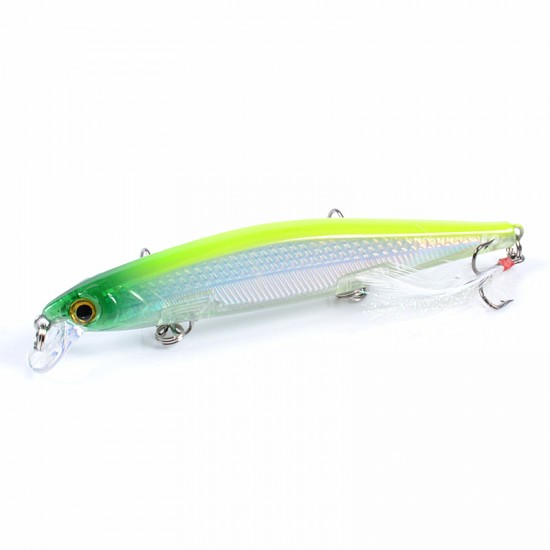 7x Popper Minnow 11cm Fishing Lure Lures Surface Tackle Fresh Saltwater