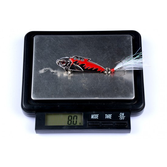 4X 8g Fishing Switchblade Blade VIBE VIB Metal Lures 50mm 4X 8g Fishing Switchblade Blade VIBE VIB Metal Lures 50mm