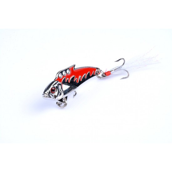 4X 8g Fishing Switchblade Blade VIBE VIB Metal Lures 50mm 4X 8g Fishing Switchblade Blade VIBE VIB Metal Lures 50mm