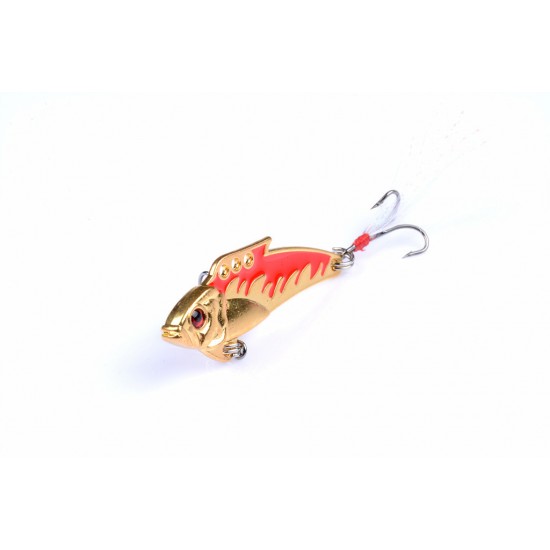 4X 8g Fishing Switchblade Blade VIBE VIB Metal Lures 50mm 4X 8g Fishing Switchblade Blade VIBE VIB Metal Lures 50mm