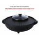 2 in 1 Non-stick Grill Oven Frying Cook Barbecue Teppanyaki BBQ Hot pot Pan