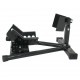 Motorcycle Motorbike Wheel Chock Lift Stand Self Locking Clamp Motorcycle Motorbike Wheel Chock Lift Stand Self Locking Clamp