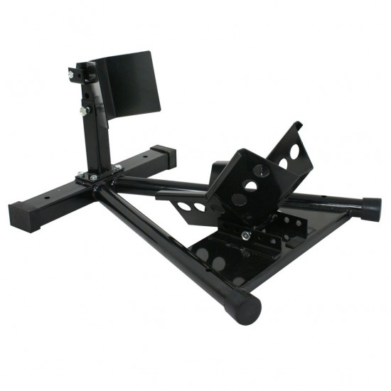 Motorcycle Motorbike Wheel Chock Lift Stand Self Locking Clamp Motorcycle Motorbike Wheel Chock Lift Stand Self Locking Clamp