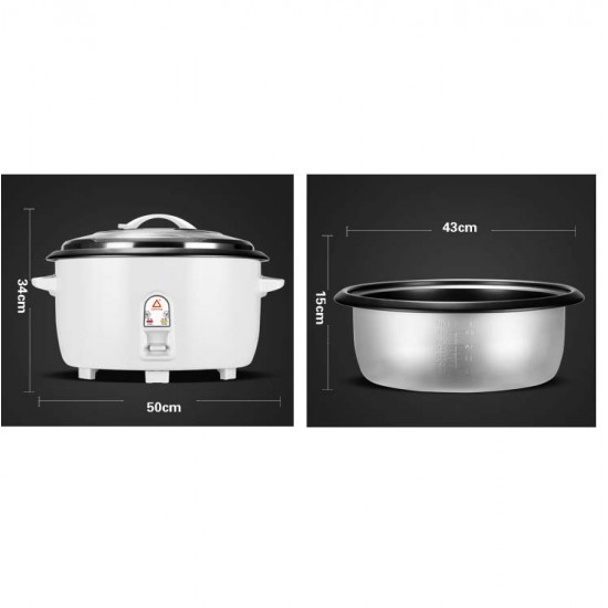 5.6L Restaurant Commercial Rice Cooker Hotel  Non-Stick Automatic Insulation