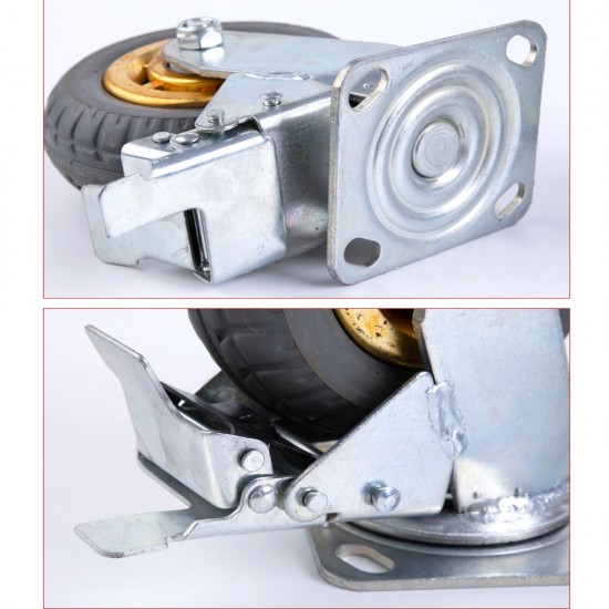 4x 8" 75mm Heavy Duty Industrial Swivel Caster Wheels Castor 1000KG Trolley 4x 8" 75mm Heavy Duty Industrial Swivel Caster Wheels Castor 1000KG Trolley
