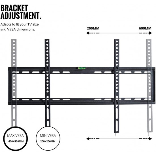 32-70 Inch Fixed TV Wall Mount Bracket TV Bracket Wall Mount up to 75KG