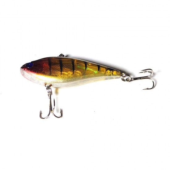 6x 6cm Vib Bait Fishing Lure Lures Hook Tackle Saltwater