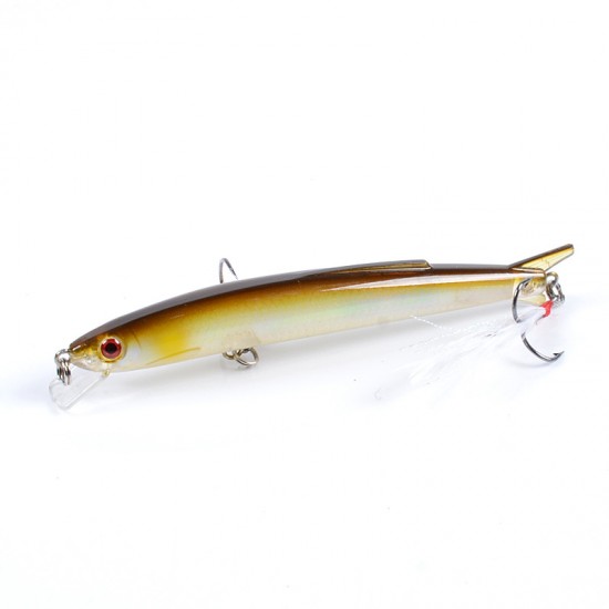 6x Popper Minnow 11.7cm Fishing Lure Lures Surface Tackle Fresh Saltwater