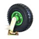 10Inch Swivel Castor Caster Pneumatic Tyres Tyre Wheels Trolley Cart Wheelbarrow