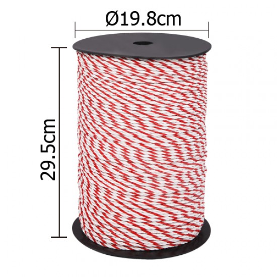 Giantz 500m Stainless Steel Polywire Poly Tape Electric Fence Giantz 500m Stainless Steel Polywire Poly Tape Electric Fence