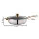 12Piece Cookware Set  Kitchen Stainless Steel Stock Pot Pan Sets Saucepan Casserole kettle