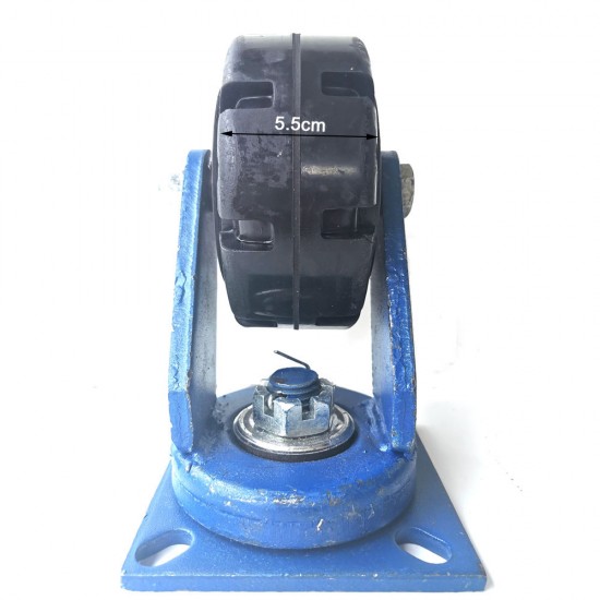 Industrial 500kg 6inch Heavy Duty Machine Solid rubber Caster Swivel Wheel