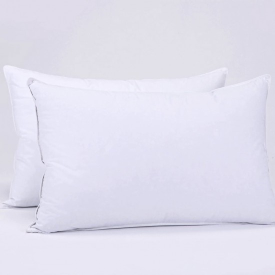 2 Premium Hotel 1150g Pillows 74CM x 48CM Pillows Breathable Cotton