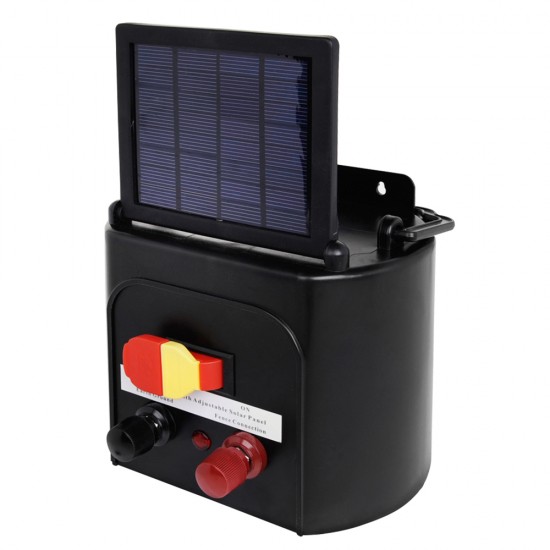 Giantz 5km Solar Electric Fence Charger Energiser Giantz 5km Solar Electric Fence Charger Energiser