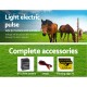 Giantz 5km Solar Electric Fence Charger Energiser Giantz 5km Solar Electric Fence Charger Energiser