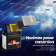 Giantz 8km Solar Power Electric Fence Charger Energiser Giantz 8km Solar Power Electric Fence Charger Energiser