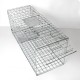 Humane Animal Trap Cage 108 x 40 x 45cm - Silver Humane Animal Trap Cage 108 x 40 x 45cm - Silver