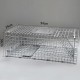 Humane Animal Trap Cage 94 x 34 x 36cm - Silver Humane Animal Trap Cage 94 x 34 x 36cm - Silver