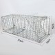 Humane Animal Trap Cage 150 x 50 x 53cm - Silver Humane Animal Trap Cage 150 x 50 x 53cm - Silver