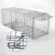 Humane Animal Trap Cage 150 x 50 x 53cm - Silver Humane Animal Trap Cage 150 x 50 x 53cm - Silver