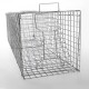 Humane Animal Trap Cage 150 x 50 x 53cm - Silver Humane Animal Trap Cage 150 x 50 x 53cm - Silver