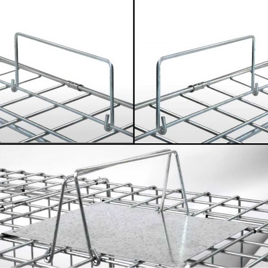 Humane Animal Trap Cage 150 x 50 x 53cm - Silver Humane Animal Trap Cage 150 x 50 x 53cm - Silver