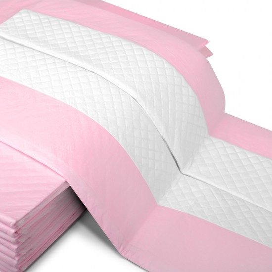 200 Piece Indoor Pet Toilet Training Pads - Pink 200 Piece Indoor Pet Toilet Training Pads - Pink