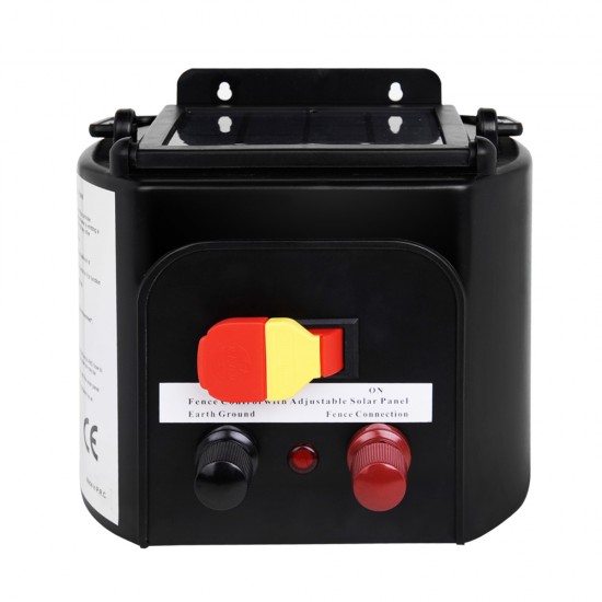 Giantz 3km Solar Electric Fence Energiser Charger Giantz 3km Solar Electric Fence Energiser Charger