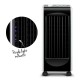 Evaporative Air Cooler and Humidifier - Black Evaporative Air Cooler and Humidifier - Black