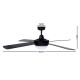 52" Ceiling Fan - Black 52" Ceiling Fan - Black