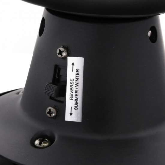 52" Ceiling Fan - Black 52" Ceiling Fan - Black