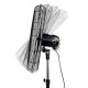 Adjustable Industrial Standing Fan - Black Adjustable Industrial Standing Fan - Black