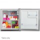 48L Portable Mini Bar Fridge - Silver 48L Portable Mini Bar Fridge - Silver