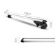 Giantz 1350mm Universal Aluminium Lockable Roof Rack - Silver Giantz 1350mm Universal Aluminium Lockable Roof Rack - Silver