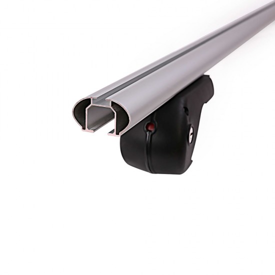 Giantz 1350mm Universal Aluminium Lockable Roof Rack - Silver Giantz 1350mm Universal Aluminium Lockable Roof Rack - Silver