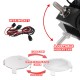 2X 7inch HID 100W Driving Lights XENON Spotlight Offroad Lamp UTE Work Red 4WD 2X 7inch HID 100W Driving Lights XENON Spotlight Offroad Lamp UTE Work Red 4WD