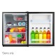 70L Portable Mini Bar Fridge - Black 70L Portable Mini Bar Fridge - Black