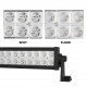 Pair 12inch 72w CREE LED Light Bar Offroad Spot Flood Work Driving Truck 4WD SUV Pair 12inch 72w CREE LED Light Bar Offroad Spot Flood Work Driving Truck 4WD SUV