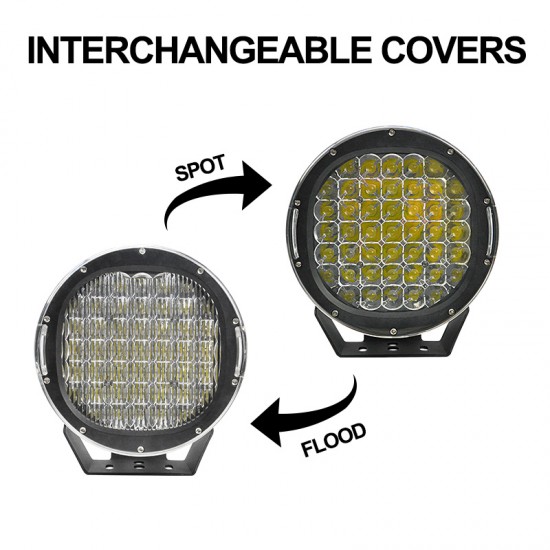 9 inch 225W CREE ROUND LED SPOT Driving Lights Off Road Spotlights BLACK 9 inch 225W CREE ROUND LED SPOT Driving Lights Off Road Spotlights BLACK
