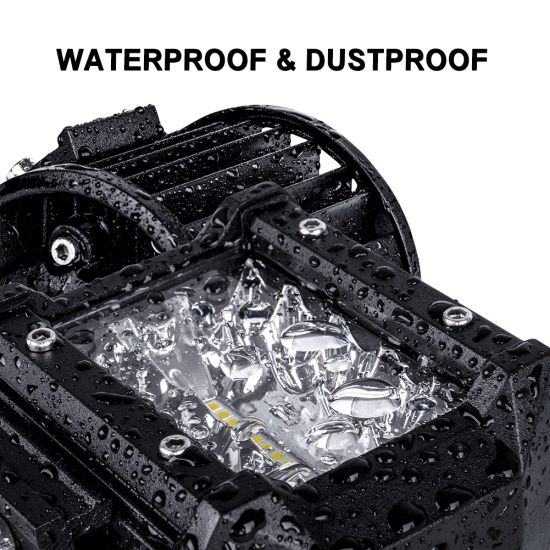 10X 4inch LED Work Light Spot Flood Tri Row Offroad 4WD Truck Boat SUV Jeep Ford 10X 4inch LED Work Light Spot Flood Tri Row Offroad 4WD Truck Boat SUV Jeep Ford