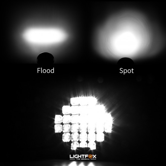 2x 7inch 280w LED Driving Light Spotlight Lightfox EX Series 2x 7inch 280w LED Driving Light Spotlight Lightfox EX Series