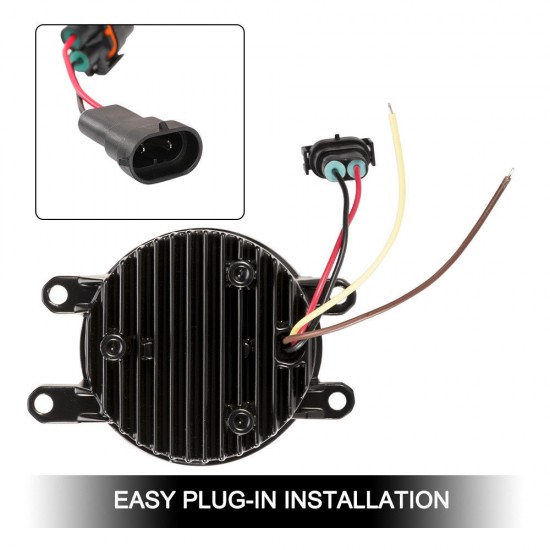 Pair 30W Bullbar LED Fog Lights DRL Turn Signal Driving Lamp Universal Vehicles Pair 30W Bullbar LED Fog Lights DRL Turn Signal Driving Lamp Universal Vehicles