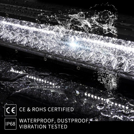 2x12inch CREE LED Work Light Bar Spot Flood OffRoad Fog Driving 4WD 4x4 Reverse 2x12inch CREE LED Work Light Bar Spot Flood OffRoad Fog Driving 4WD 4x4 Reverse