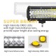 2x12inch CREE LED Work Light Bar Spot Flood OffRoad Fog Driving 4WD 4x4 Reverse 2x12inch CREE LED Work Light Bar Spot Flood OffRoad Fog Driving 4WD 4x4 Reverse