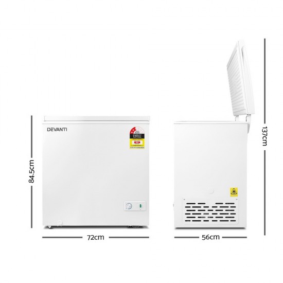 145L Chest Freezer - White 145L Chest Freezer - White