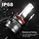 2 x LED Headlight Kit Driving Lamp CSP H11 High Low Beam Canbus 2 x LED Headlight Kit Driving Lamp CSP H11 High Low Beam Canbus