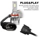2 x LED Headlight Kit Driving Lamp CSP H11 High Low Beam Canbus 2 x LED Headlight Kit Driving Lamp CSP H11 High Low Beam Canbus