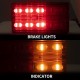 2x LED Tail Lights Indicator & Brake Lights Submersible 12V 2x LED Tail Lights Indicator & Brake Lights Submersible 12V